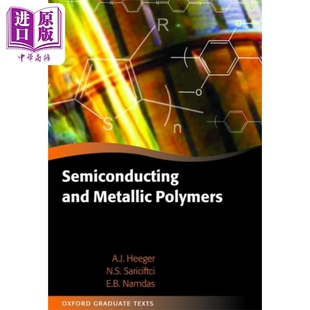 英文原版 and Alan Polymers Semiconducting Metallic 中商原版 现货 Heeger 半导体和金属聚合物