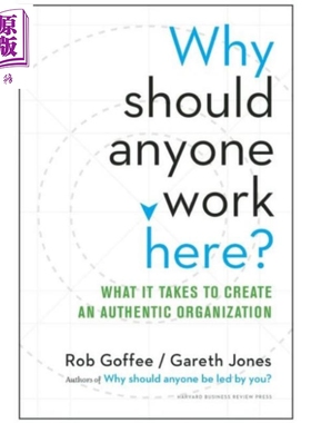 现货 Why Should Anyone Work Here 英文原版 为什么别人应该在这里工作 Rob Goffee Gareth Jones【中商原版】