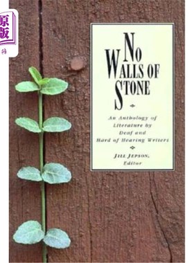 海外直订No Walls of Stone 没有石头墙