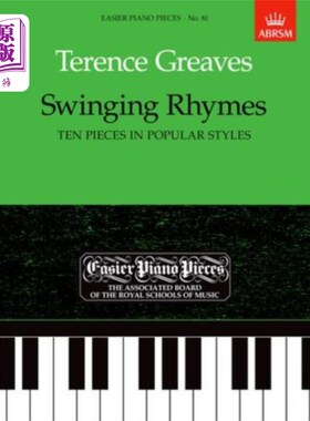 海外直订Swinging Rhymes (Ten Pieces in Popular Styles) 摇摆的韵脚(流行风格十首)