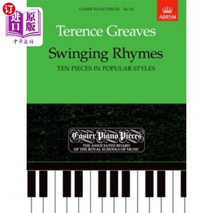 海外直订Swinging Rhymes (Ten Pieces in Popular Styles) 摇摆的韵脚(流行风格十首)
