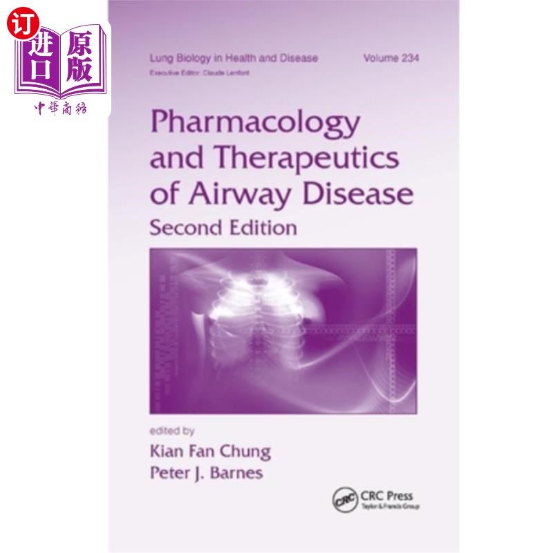 海外直订医药图书Pharmacology and Therapeutics of Airway Disease 呼吸道疾病的药理学与治疗学