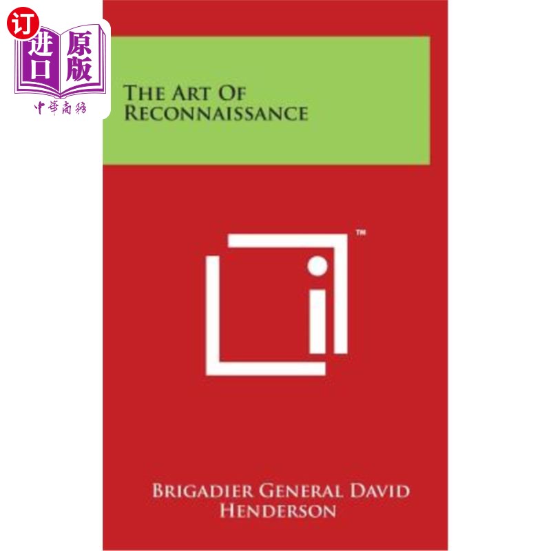 海外直订The Art Of Reconnaissance 侦察的艺术