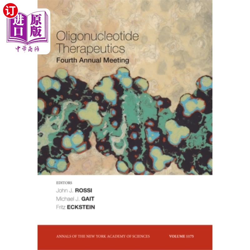 海外直订医药图书Oligonucleotide Therapeutics- 4th Annual Meeting寡核苷酸治疗