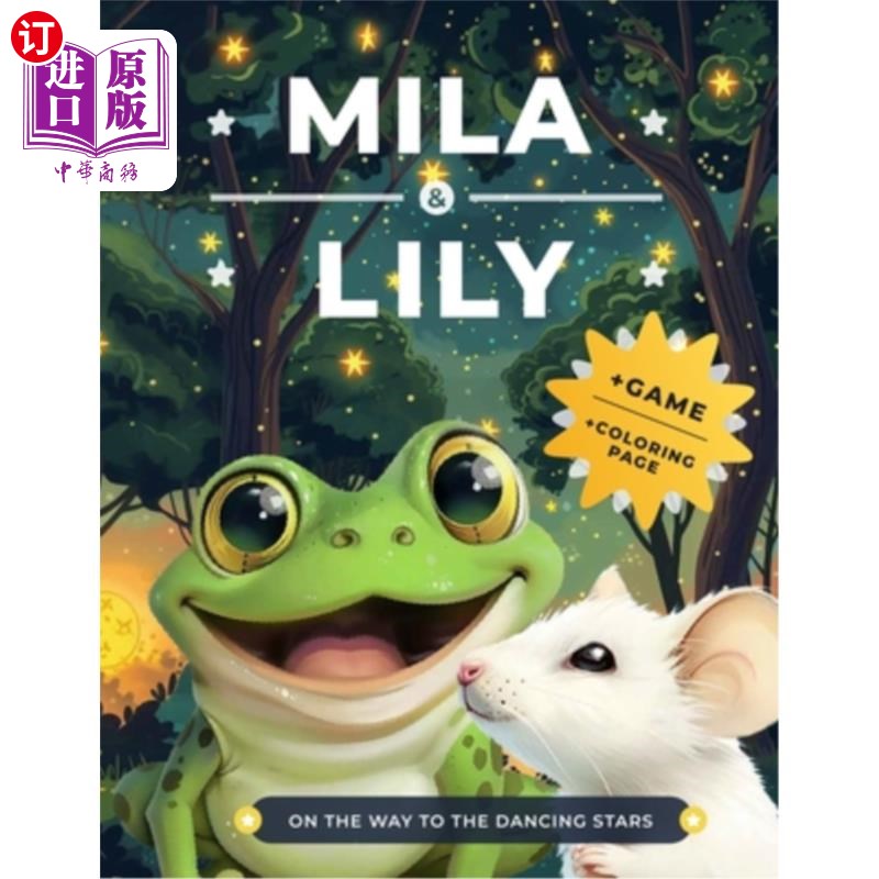 海外直订Mila & Lily: On the Way to the Dancing Stars 米拉和莉莉：在通往舞蹈之星的路上
