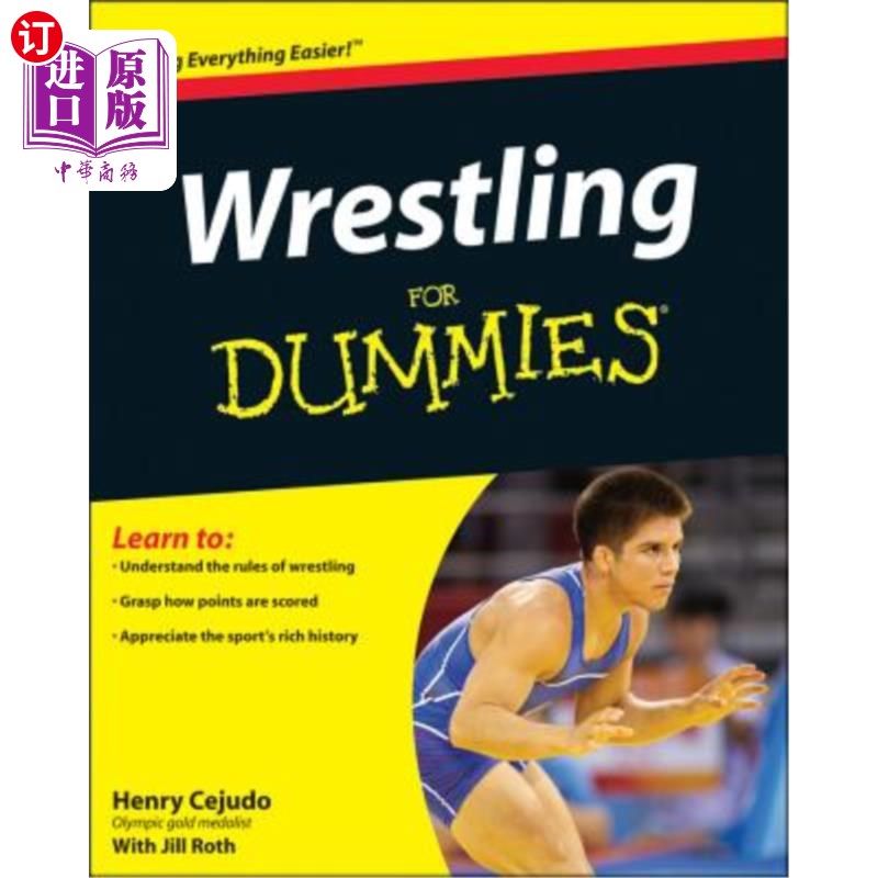 海外直订Wrestling for Dummies 摔跤对假人