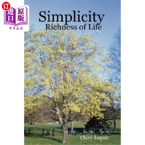 海外直订Simplicity Richness of Life 生活的简单与丰富
