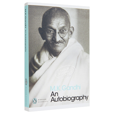 【中商原版】An Autobiography by Mahatma Gandhi 甘地自传 传记 英文原版