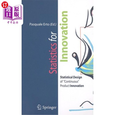 海外直订Statistics for Innovation: Statistical Design of 