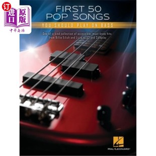 Play 前50首流行歌曲 Pop 你应该用贝斯演奏 Bass Should You Songs 海外直订First