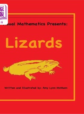 海外直订Visual Mathematics Presents: Lizards 视觉数学呈现:蜥蜴