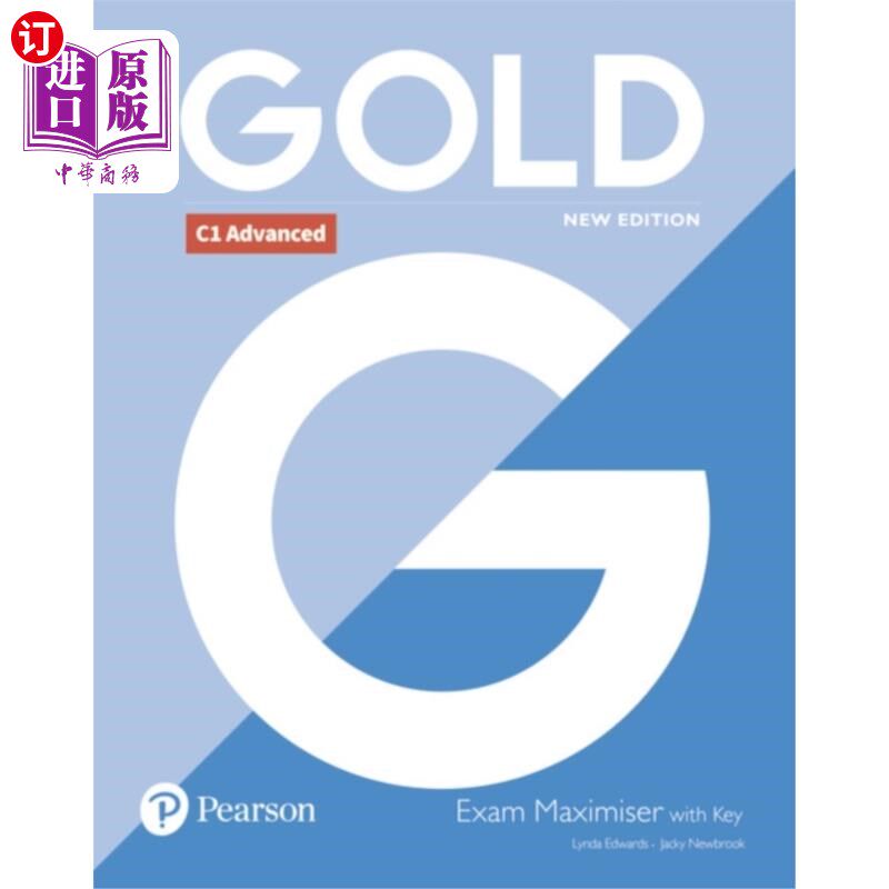 海外直订Gold C1 Advanced New Edition Exam Maximiser with... 黄金C1高级新版考试附答案