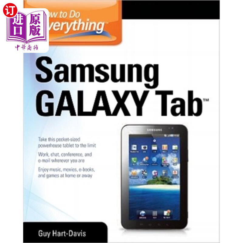 海外直订How to Do Everything Samsung Galaxy Tab 如何做一切三星Galaxy标签