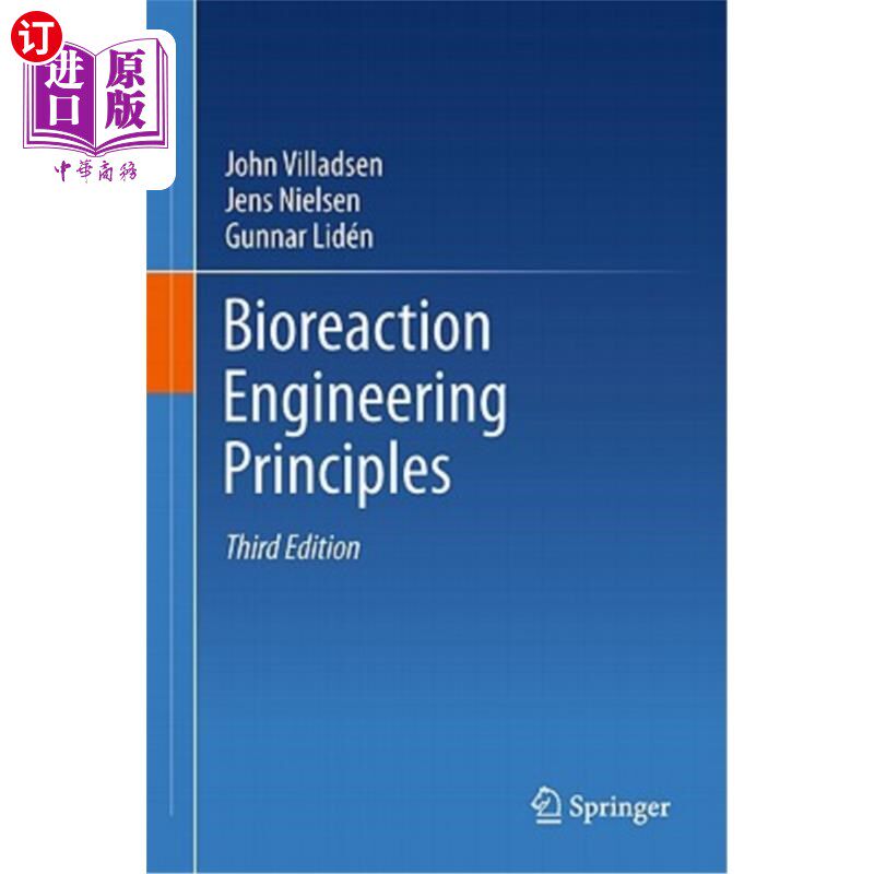 海外直订Bioreaction Engineering Principles 生物反应工程原理