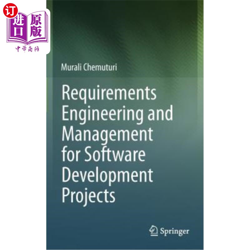 海外直订Requirements Engineering and Management for Software Development Projects 软件开发项目的需求工程和管理