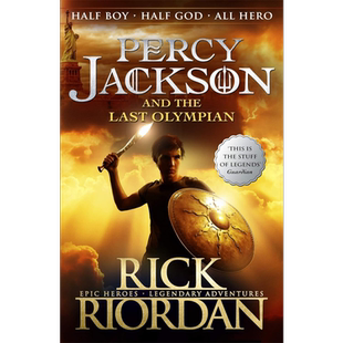 波西杰克逊5 末后之神 英文原版  Rick RiordanPercy Jackson and the Last Olympian Rick Riordan【中商原版】