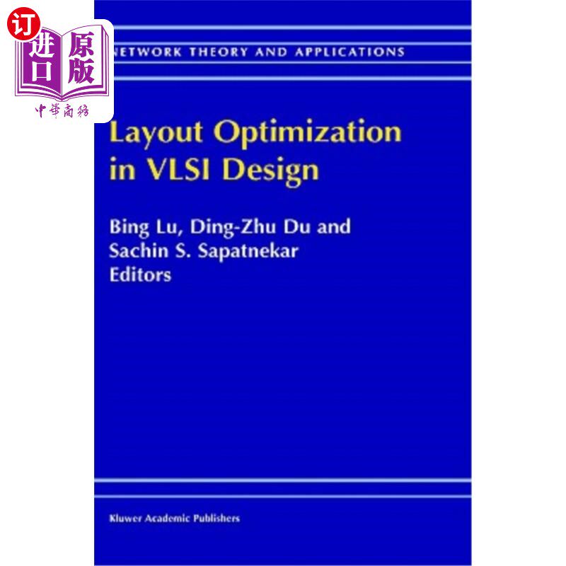 海外直订Layout Optimization in VLSI Design VLSI设计中的布局优化