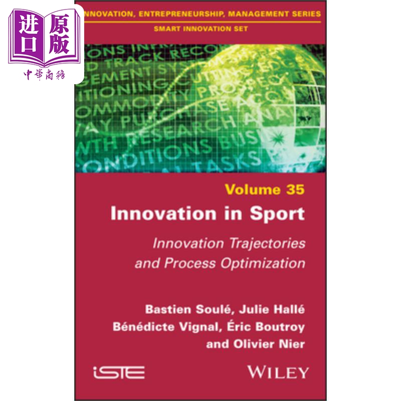 体育创新 创新轨迹和过程优化 Innovation In Sport - Innovation Trajectories & Process Optimization  英文原版 中商原版