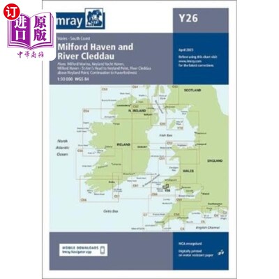海外直订Imray Chart Y26 Imray Chart Y26