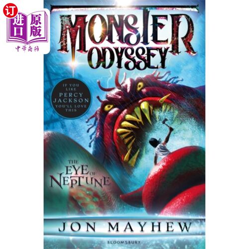 海外直订Monster Odyssey: The Eye of Neptune 《怪物奥德赛:海王星之眼