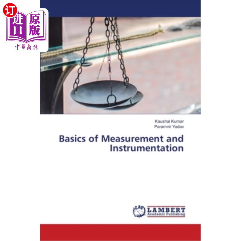 海外直订Basics of Measurement and Instrumentation 测量与仪器基础