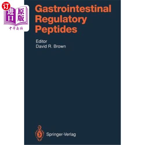 海外直订医药图书Gastrointestinal Regulatory Peptides 胃肠调节肽