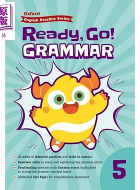 Oxford English Practice Ready Go Grammar P5 牛津小学英语练习系列 语法基础训练 5年级 英文原版进口图书【中商原版】