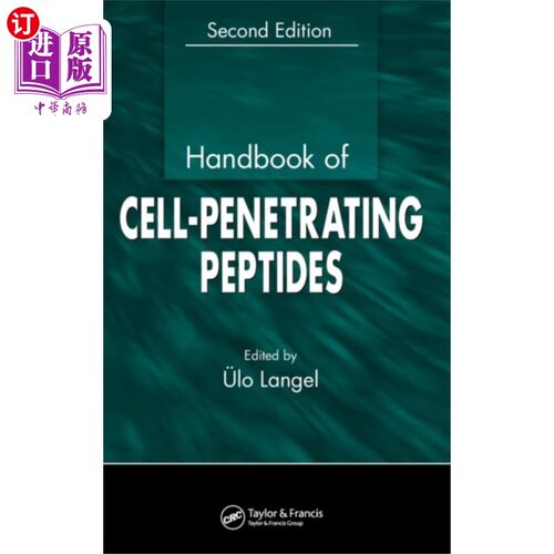 海外直订Handbook of Cell-Penetrating Peptides 细胞穿透肽手册