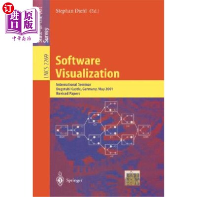 海外直订Software Visualization: International Seminar Dagstuhl Castle, Germany, May 20-2 软件可视化：德国达格斯图尔