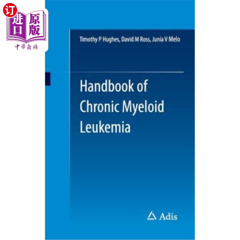 海外直订医药图书Handbook of Chronic Myeloid Leukemia 慢性髓系白血病手册