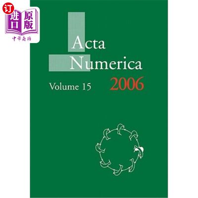 海外直订ACTA Numerica 2006: Volume 15 《分子学报》2006年第15卷