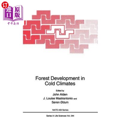 海外直订Forest Development in Cold Climates 寒冷气候下的森林发展