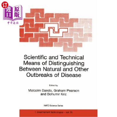 海外直订医药图书Scientific and Technical Means of Distinguishing Between Natural and Other Outbr 区分自然和其他疾病