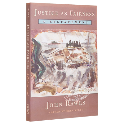 预售 Justice as Fairness 英文原版  约翰·罗尔斯：作为公平的正义：正义新论【中商原版】