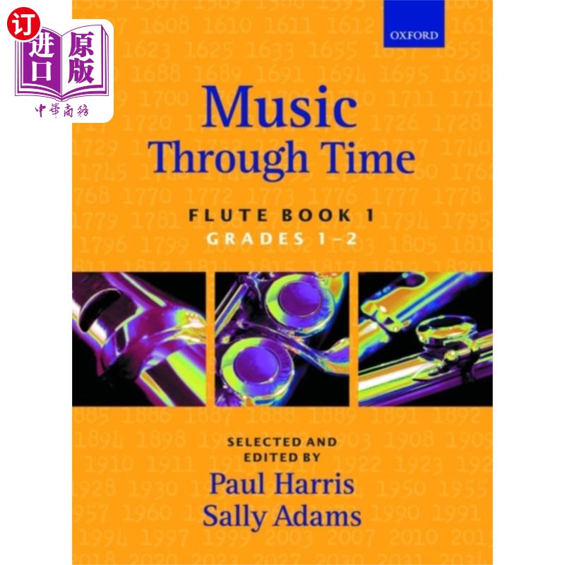 海外直订Music through Time Flute Book 1 《时光长笛》1