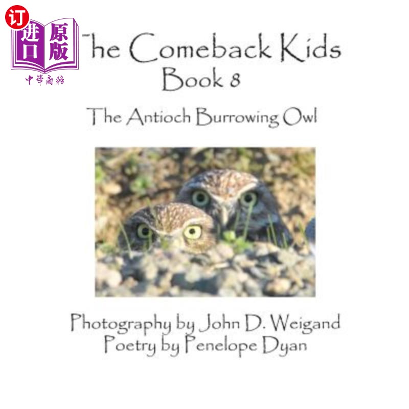 海外直订The Comeback Kids, Book 8, the Antioch Burrowing Owl 《卷土重来的孩子们》第八册《安提俄克穴居猫头鹰》