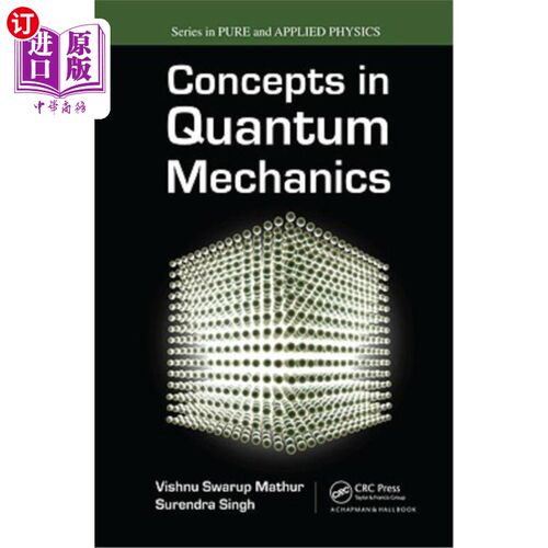 海外直订Concepts in Quantum Mechanics 量子力学的概念