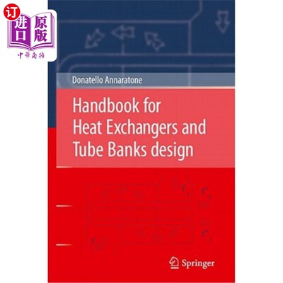 海外直订Handbook for Heat Exchangers and Tube Banks Design 热交换器和管组设计手册