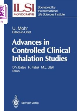 海外直订医药图书Advances in Controlled Clinical Inhalation Studies 临床吸入控制研究进展