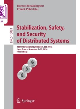 海外直订Stabilization, Safety, and Security of Distribut... 分布式系统的稳定、安全和安全