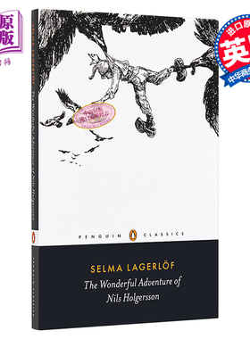 尼尔斯骑鹅旅行记 英文原版 PBC The Wonderful Adventure of Nils Holgersson Selma Lagerlof【中商原版】
