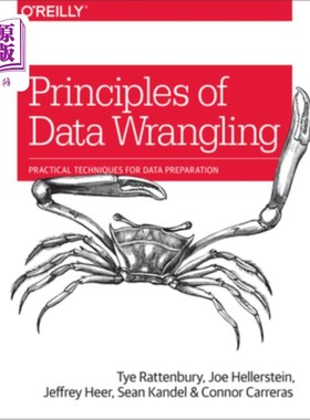 海外直订Principles of Data Wrangling: Practical Techniques for Data Preparation 数据争用原理：数据准备的实用技术