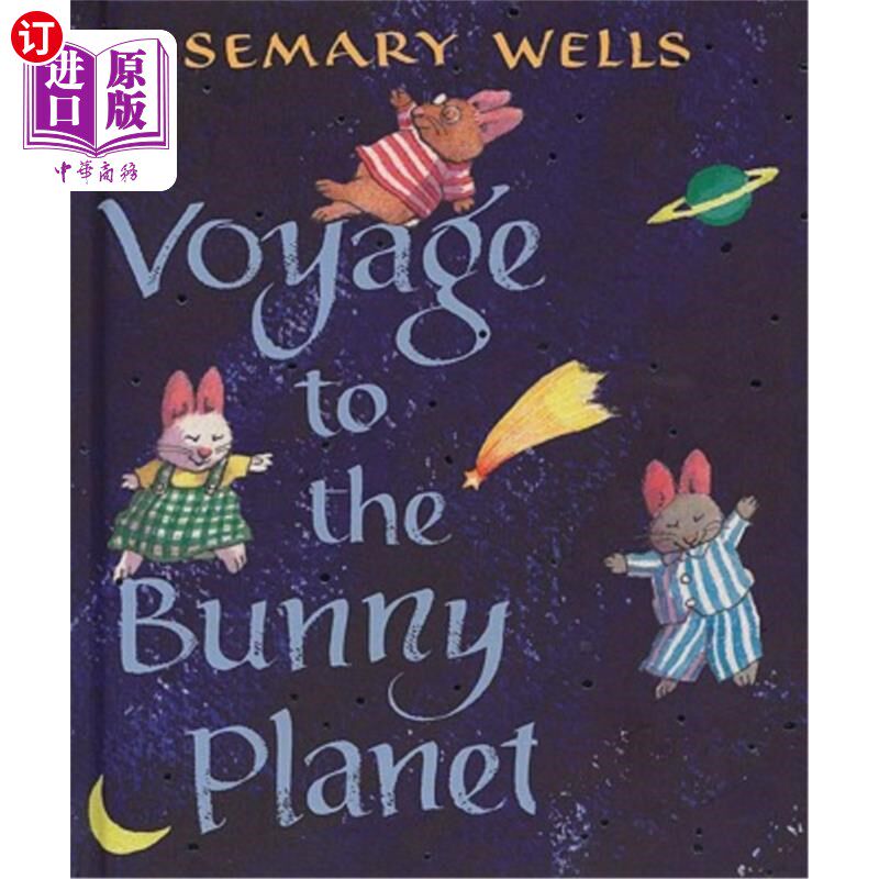 海外直订Voyage to the Bunny Planet 去兔子星球的航行