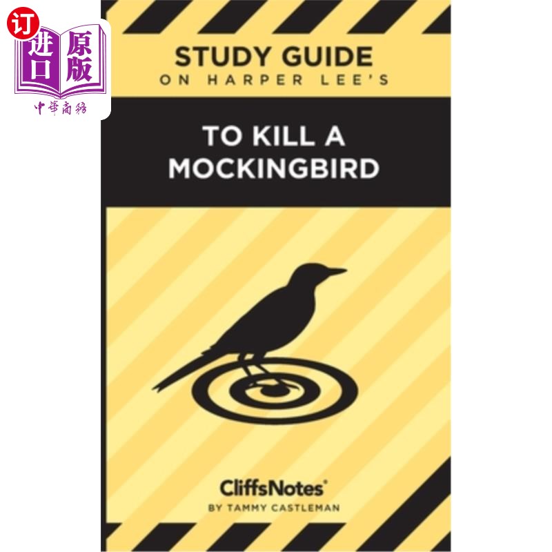 海外直订CliffsNotes on Lee's To Kill a Mockingbird 李安《杀死一只知更鸟》的克利夫笔记