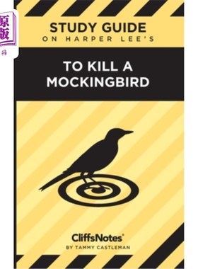 海外直订CliffsNotes on Lee's To Kill a Mockingbird 李安《杀死一只知更鸟》的克利夫笔记