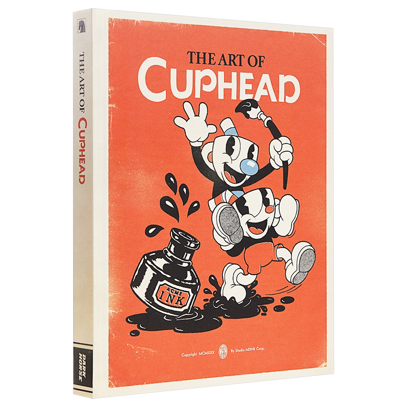 预售 茶杯头游戏艺术设定集书籍精装 30年代复古美术 The Art of Cuphead 英文原版 Studio MDHR【中商原版】
