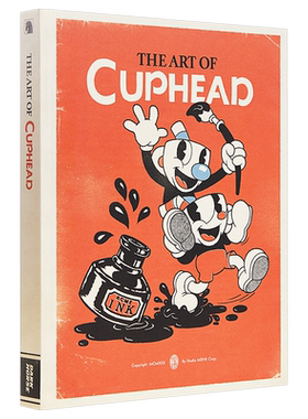 预售 茶杯头游戏艺术设定集书籍精装 30年代复古美术 The Art of Cuphead 英文原版 Studio MDHR【中商原版】