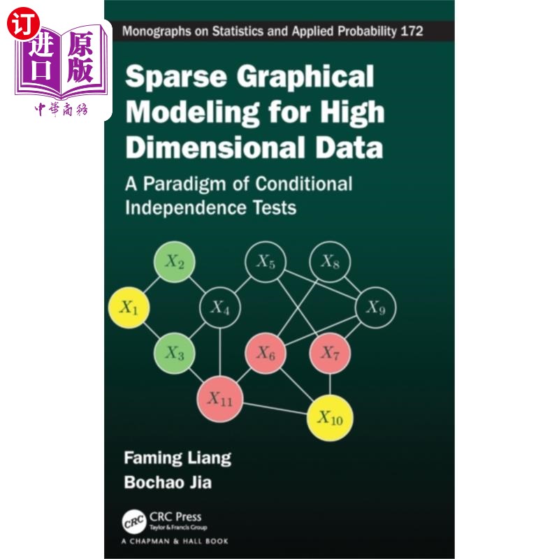 海外直订Sparse Graphical Modeling for High Dimensional D... 高维数据的稀疏图形建模