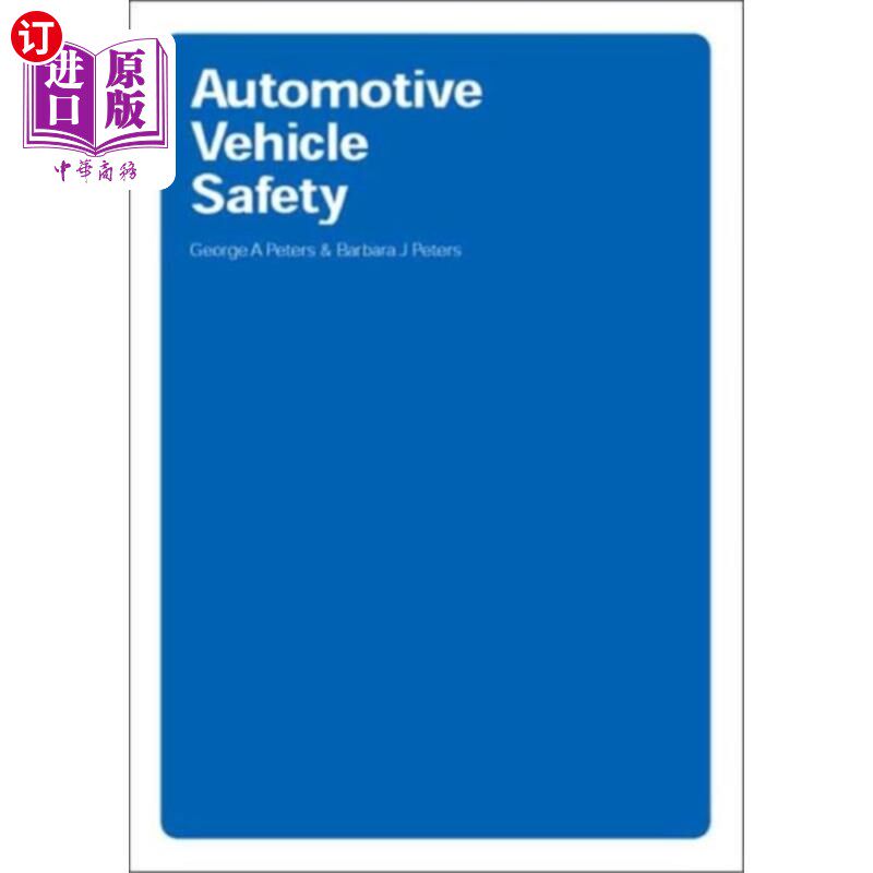 海外直订Automotive Vehicle Safety 汽车安全