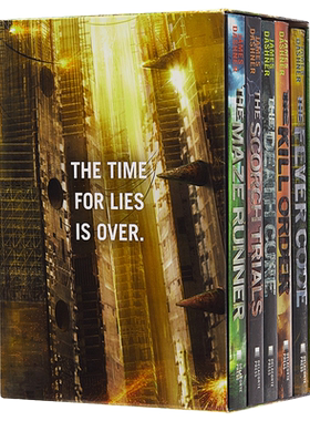 移动迷宫5本套装 英文原版 The Maze Runner Series Complete Collection Boxed Set 科幻小说 青少年【中商原版】